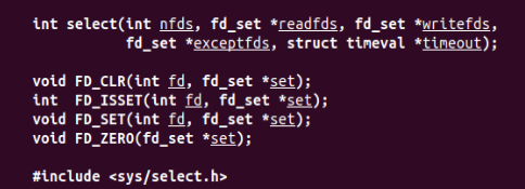 IO多路复用使用select实现服务端的并发